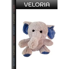 Veloria Premium Sevimli Peluş Fil Yetişkin Hediyesi Sürpriz Hatıra Eşyası