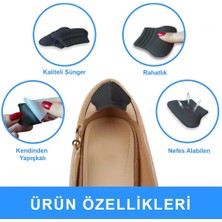 Relatos SP03 - Yapışkanlı Bilek Koruma | Topuk Vurma Önleyici ve Ayakkabı Daraltma Yumuşak Sünger Ped
