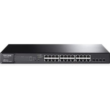 TP-Link Tp-Lınk Omada TL-SG2428P 24 Port Gıgabıt+ 4xgıgabıt Sfp Uplınk 250W Poe Yönetilebilir Rackmount Swıtch BEZ10