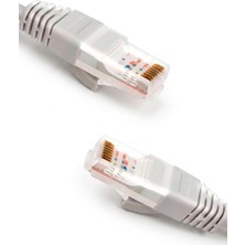 Relatos Cat 5e Ethernet Kablo 5 Metre CAT5E Utp Ethernet Kablosu, RJ45 Yüksek Hızlı Gigabit Ağ Kablosu, Modem Router Bilgisayar Konsol Uyumlu, Gri
