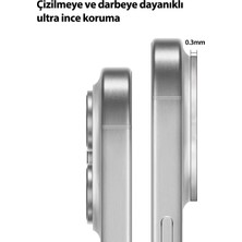 Relatos Buff iPhone Kamera Lens Koruyucu Şeffaf 9h Sert Temperli Cam (Iphone 17 Pro Max)