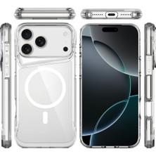 Relatos Apple iPhone 17 Pro Için Kılıf Zore Magsafe Ile Uyumlu Şarj Özellikli T-Max M-Safe Kapak