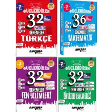 Ankara Yayıncılık Ankara Yayınları 7. Sınıf Türkçe + Matematik + Fen + Din Kültürü 32 Haftalık Deneme