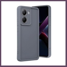 Bezos Poco X7 Pro Uyumlu Viera Silikon - Gri Bhs