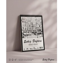 Relatos Paperart Eskiz Defteri, A5 148,5X210 Mm, 100 Gr, 50 Yaprak, Kağıt Malzeme