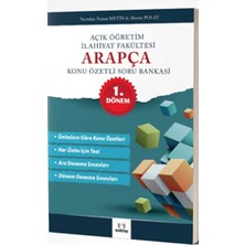 Relatos Açık Öğretim Ilahiyat Fakültesi Arapça Konu Özetli Soru Bankası: 1. Dönem