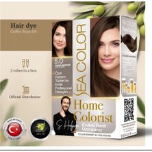 Relatos Home Colorist Set Saç Boyası 5.0 Kahve Çekirdeği Coffee Bean
