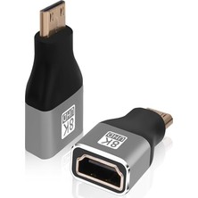 Relatos 8k UHD Mini HDMI To HDMI Çevirici Dönüştürücü Converter