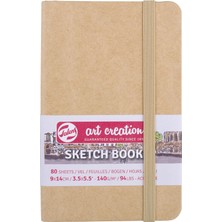 Relatos ターレンスジャパン(Talens Japan) Talens Japan T9314-431M 452159 Art Creation Eskiz Defteri, Çizim Defteri, 9 x 14 Cm), Kraft Kağıt