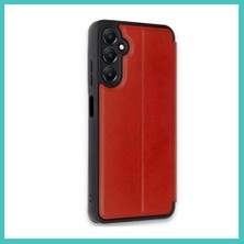 Ny Joy Samsung Galaxy A16 5g Uyumlu Kılıf Flip Cover - Kırmızı Nyjoybz