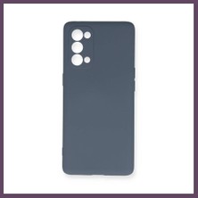 Bezos Reno 5 Pro Uyumlu Kılıf Nano Içi Kadife Silikon - Gri Bhs