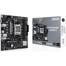 Asus Prıme A620M-K Ddr5 7000MHZ 1xvga 1xhdmı 1xm.2 USB 3.2 Matx Am5 (Amd Am5 9000/8000/7000 Serileri Ile Uyumlu) Dlra