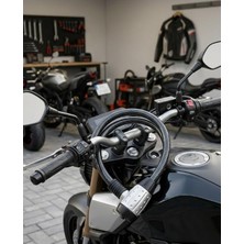 Relatos Kalınlık 25MM Uzunluk 1.4 Metre Uyumlu Anahtar Motorsiklet Kilidi