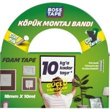 Relatos 10 kg Solvent Akrilik Aksesuar Köpük Montaj Bandı 18 mm x 10M