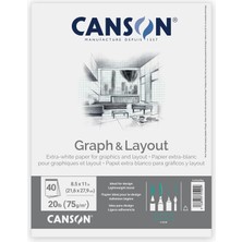 Relatos Sanatçı Serisi Grafik ve Düzen Kağıdı, 4'e 4 Mavi Izgara, Katlanır Ped, 8,5X11 Inç, 40 Yaprak (20 Lb/75 G) - Yetişkinler ve Öğrenciler Için Sanatçı Kağıdı - Renkli Kalem, Işaretleyici