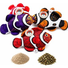 Relatos Matatabi & Catnip Zilli ve Hışırtılı Peluş Kedi Oyuncağı