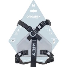 Relatos Origami Reflektörlü Sırt Tasması Mavi (M)