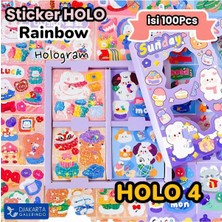 Relatos Happy Sunday Temalı 100 Yaprak 4 Bölmeli Sticker Seti • Bullet Journal