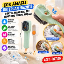 Universal Çok Amaçlı Deterjan Hazneli Pratik Ayakkabı, Bot Temizleme Yıkama Fırçası (Adet Fiyatıdır)