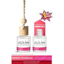 Universal Baby Powder Oto Kokusu Ip Askılı Araç Kokusu Uzun Süre Kalıcı Bebek Pudrası Araba Kokusu 8ml
