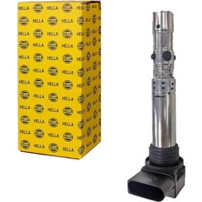 Universal Ateşleme Bobini - 12V - 4-Kutuplu - Buji Delik Ateşleme Bobini - Geçmeli - Audi A3 1.8t (1996-2003), A4 1.8t (2000-2004), Seat Ibiza (2003-2008), Vw Passat B5.5 (2000-2005) ile Uyumlu