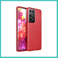 Ny Joy Samsung Galaxy S21 Ultra Uyumlu Kılıf Auto Focus Kapak - Kırmızı Nyjoybz