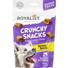 Universal Crunchy Snacks Somon & Peynirli Köpek Ödülü 100G