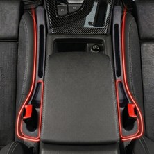 Nisline Skoda Superb 1.5 Tsı Mhev Prestige 2026-2027  Yeni Nesil Esnek Koltuk Arası Düşme Engelleyici-Düzenleyici-Telefon Cüzdan Anahtar Para Organizeri Siyah 2 Adet