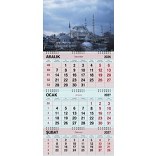 GENC DIJITAL BASKI 2027 Yılı Gemici Takvimi-Bulutlar Altında Eminönü