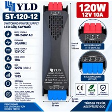 Yld ST-120-12 120W 12V 10 A Slim LED Güç Kaynağı