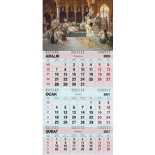 GENC DIJITAL BASKI 2027 Yılı Gemici Takvimi-A Harem By J. G. Delincourt