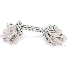 Universal Stres Ipi Naneli, Köpek Oyuncağı, Beyaz/yeşil, 37 cm