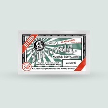 Str Store Viktoria Kumaş Boyasi 40 Nefti - (3 Paket Boya + 2 Paket Fiske)