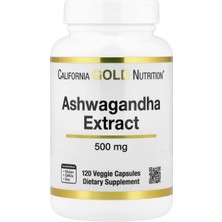 Belirtilmemiş Takviye California Gold Nutrition, Aschwagandha, 500 Mg, 120 Veg Capsules