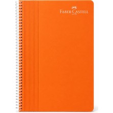 Str Store 1 Adet Pp Kapak Spiralli B5 Boy Defter 80 Yaprak Çizgili Turuncu