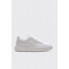 Fast Step Hakiki Deri 160GA555 Beyaz Kadın Casual Ayakkabı