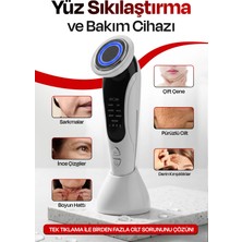 Dermaes Beauty Sıkılaştırma Gerdirme Cihazı Kırışıklık Leke Giderme Yüz Ütüsü Rf Peeling Cilt Bakım Radyo Frekans