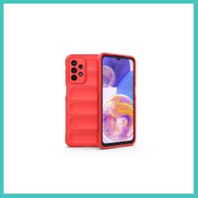 Ny Joy Samsung Galaxy A23 4g Uyumlu Kılıf Optimum Silikon - Kırmızı Nyjoybz