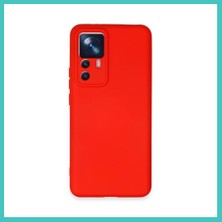 Ny Joy Mi 12T Pro Uyumlu Kılıf Nano Içi Kadife Silikon - Kırmızı Nyjoybz