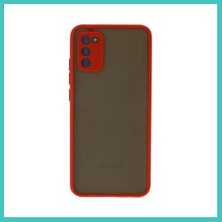 Ny Joy Samsung Galaxy A03S Uyumlu Kılıf Montreal Silikon Kapak - Kırmızı Nyjoybz