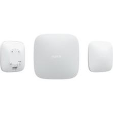 Ajax Hub2 Plus 2g/3g/4g Gsm/gprs Wıfı Kablosuz Akıllı Alarm Paneli Beyaz Renk (Motıon Cam Destekli) Dmc