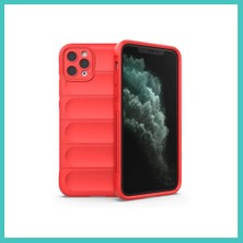 Ny Joy iPhone 11 Pro Max Uyumlu Kılıf Optimum Silikon - Kırmızı Nyjoybz