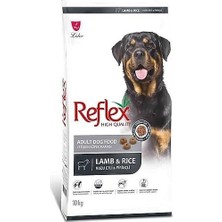 Defne Store Reflex Kuzu Etli ve Pirinçli Yetişkin Köpek Maması 10 kg Dfnbez