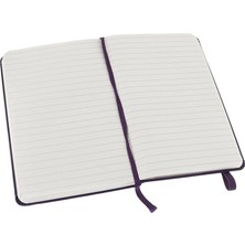 Moleskine Defter R-6422 Cep Boy Çizgili Mor