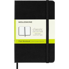 Moleskine Çizgisiz Siyah Defter Cep Boy Sert Kapak