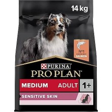 Defne Store Pro Plan Medium Adult Sensitive Skin Somonlu 14 kg Orta Irk Yetişkin Köpek Maması Dfnbez