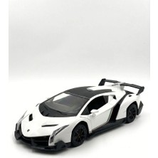 Ctoys C-Toys USB Şarjlı Lamborghini Kumandalı Yarış Arabası 1:18 Beyaz 866-1802B