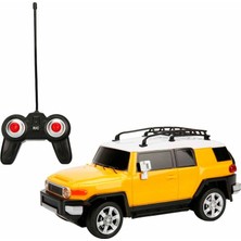 Sunman Toyota Fj Cruiser Işıklı Uzaktan Kumandalı Araba Mavi Pilli 1:24