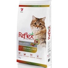 Nida Reflex Multi Color Tavuklu ve Pirinçli Yetişkin Kedi Maması 15 kg Nıda