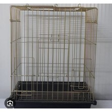 Nida 400 Seri Kafes 6’lı Koli Gold ve Krom Nıda